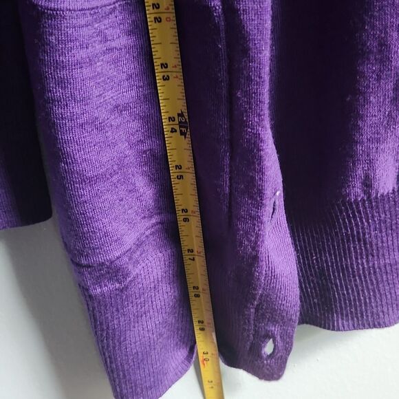 Burberry purple long sweater - Picture 6 of 11